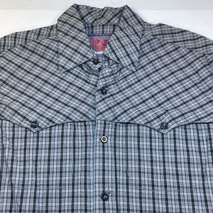 Rare SELF EDGE POTE TIN KYRIAKI BUTTON UP SHIRT Mens XL Al's Attire streetwear